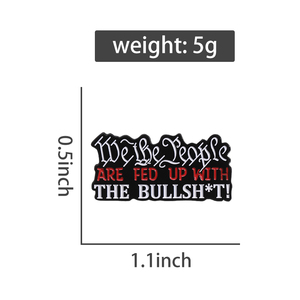 Ilginç soğuk şaka emaye pimleri komik atasözü koleksiyonu broşlar siyah Punk yaka rozeti sırt çantası takı toptan - Product Image 6