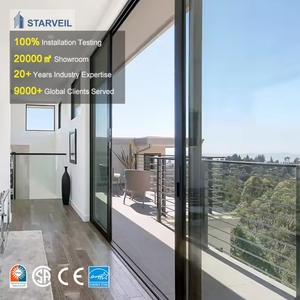 Porte coulissante en verre pour projet hôtelier au <span class=keywords><strong>Maroc</strong></span>, porte coulissante en aluminium pour utilisation dans les bâtiments hôteliers - Product Image 1