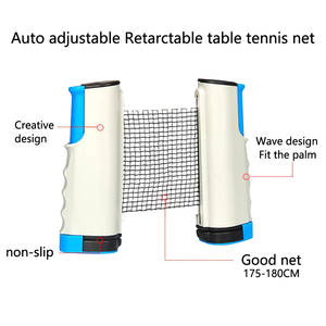 <span class=keywords><strong>Filet</strong></span> <span class=keywords><strong>de</strong></span> Tennis <span class=keywords><strong>de</strong></span> Table rétractable réglable 18 h, pour toutes les jeux <span class=keywords><strong>de</strong></span> <span class=keywords><strong>Ping</strong></span>-<span class=keywords><strong>Pong</strong></span> et bâtons, <span class=keywords><strong>filet</strong></span> <span class=keywords><strong>de</strong></span> remplacement réglable - Product Image 2