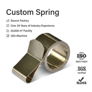 Resorte de Fuerza Constante de Bobina Plana OEM ODM de Metal de Precisión para Cinta Métrica - Product Image 1