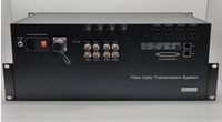 Convertisseur Fibre Optique 3K93C 2 Canaux Vidéo SDI Bidirectionnel 12G avec Boucle de Sortie, 4* Audio XLR Bidirectionnel, Ethernet DB25 - Émetteur et Récepteur