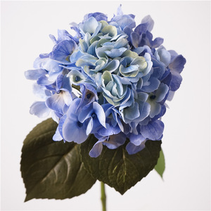 CM-RT007 vero tocco ortensia fiore artificiale grandi fiori <span class=keywords><strong>ortensie</strong></span> matrimonio artificiale in lattice bianco verde Hortensia - Product Image 4