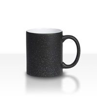 Mug à changement de couleur Galaxy haute performance de 11 oz, adapté aux liquides chauds, construction robuste et design facile à nettoyer