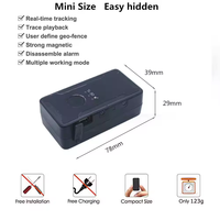Rastreador GPS inalámbrico ST909 Seguimiento en tiempo real con geovalla y alarma de choque para gestión de flotas