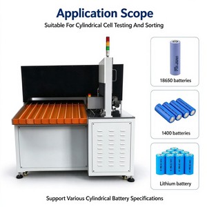 Machine de tri et de test automatique des cellules de batterie lithium-ion 10 canaux 33140 26650 21700 18650 - Product Image 3