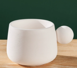 Tazze e Piatti in Argilla Grezza all'Ingrosso, Ceramica Artistica Dipinta Semi-Finita per Fai-da-Te - Product Image 6