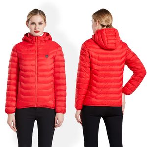 PAIDES Venta al por mayor <span class=keywords><strong>9</strong></span> zonas calentadas 21 zonas calentadas invierno Calentamiento USB Chaquetas Abrigo de invierno chaleco calentado con cremallera para hombres y mujeres - Product Image 4