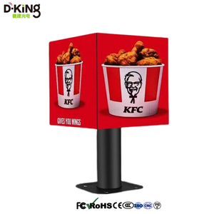 Pantalla LED cúbica P1.86 P2 P2.5 P3 P3.91 con WiFi, dimensiones personalizables, apta para interiores y exteriores - Product Image 3