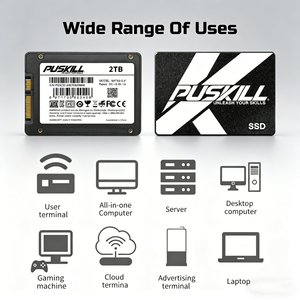 Unidad de Estado Sólido Interna SATA III PUSKILL de 2.5 Pulgadas, 256GB 512GB 1TB, para Juegos, para PC y Laptop - Product Image 6