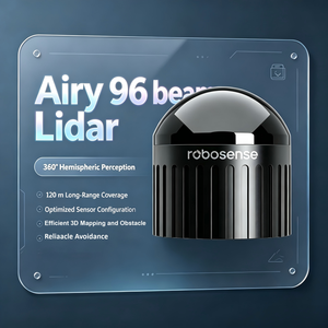 Sensor LiDAR 3D Hemisférico de 96 Rayos RoboSense Airy 360 °   FOV para Navegación Robótica, Evitación de Obstáculos, SLAM, AMR, AGV, Industrial - Product Image 1