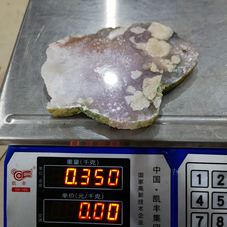 フラワーアゲートスラブ原石研磨済み桜アゲートクリスタルスライス天然