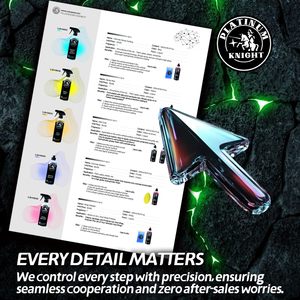 Proveedor de Fábrica de Productos para el Cuidado del Automóvil OEM ODM, Gama Completa de Productos de Limpieza, Detallado, Cera, Revestimiento, Spray, Champú y Pulidores - Product Image 3