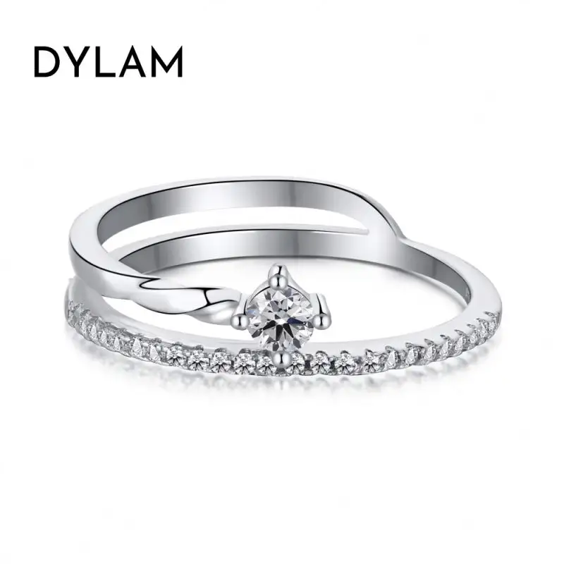 Djellam — bagues en argent sterling 925 pour femmes, bague viking pour hommes, mariage, dor man en cristal, diamant