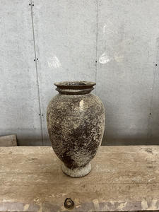 와비 사비 장식 세라믹 꽃병 냄비 그리스 꽃병 세 소박한 세라믹 새싹 꽃병 저렴한 - Product Image 2