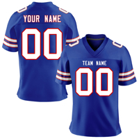 Camisetas Deportivas de Fútbol Retro Personalizadas, Camisetas de Fútbol Americano con Estampado Personalizado, Logotipo del Equipo, Nombre y Número