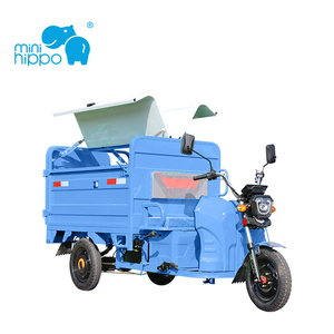 Mini Hippo <span class=keywords><strong>TR1200</strong></span> Neues Müllsammel- und Transportfahrzeug Industrielle Ausrüstung Mülltonnen-Reinigungsmaschine Elektrischer Müllwagen - Product Image 6