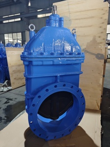 วาล์วประตูเหล็กดัดชนิดยืดหยุ่น DN450 DIN3352 F4 Ggg50 พร้อมซีลยาง PN10 PN16 - Product Image 3