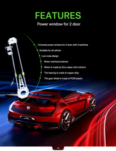Module de fermeture de vitre électrique automatique universel à 4 portes Système de roulement électrique pour la plupart des voitures à 4 portes - Product Image 5