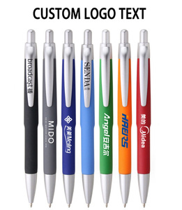 Promotional Personalised Logo <b>Cheap</b> Plastic Ball Pen Pens With Custom Logo Promotional Ballpoint Pen - Product Image 2