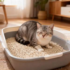 Litière pour chat en tofu, charbon actif, soja, bois, amidon de maïs, biodégradable, écologique, agglomération rapide, sans blocs - Product Image 1