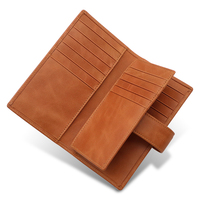 OEM/ODM dompet panjang wanita kulit berkancing dompet panjang kulit pu dompet kantong panjang