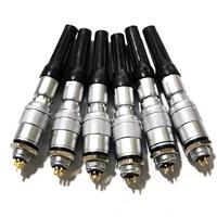 Connecteur de prise mâle/femelle push-pull EnerGiz Electronics YC8 polyvalent 8 mm pour aviation, 2 à 7 broches, droit, à souder