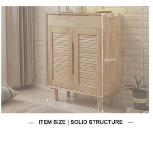 <span class=keywords><strong>Moderno</strong></span> Portascarpe in Legno Naturale per Soggiorno - Product Image 5