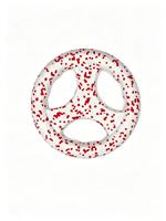 LY ETPU Popcorn Flying Disc Border Collie Steering Wheel Soft Bite-Resistant Interactive Tug-of-War Boredom Relief Classic Sport