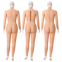 Crossdresser yüksek kaliteli kadın sahte göğüsler tüm giyisi meme formları için baş tam silikon giyisi büyük Boob ile erkekler