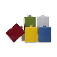 Flacons diffuseurs vaporisateurs bleus élégants personnalisés de haute qualité Conteneur vide de luxe Bouteille de parfum en verre