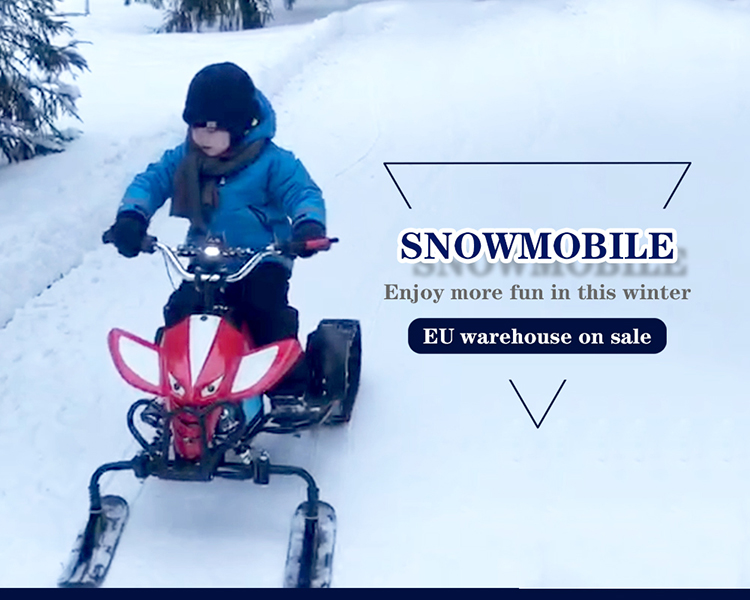 2021 New Winter Snow ATV Scooter/Snow ski Bike/Snow racer