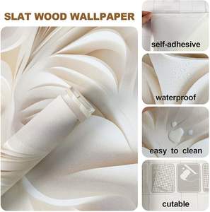 Papier Peint Plat à Effet 3D Peler et Coller, Autocollant, Décoration Murale Intérieure, Papier Adhésif, Impression à la Demande pour Chambre à Coucher et Salon - Product Image 5