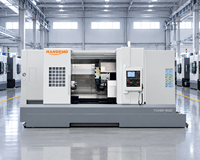 TCK80-1500 Mesin Bubut CNC 3-Axis dengan Spindle Berkinerja Tinggi untuk Produksi Komponen Logam Berat