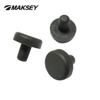 Bouchon d'étanchéité en caoutchouc MAKSEY 3/5/7/9/10/13/20mm pour bouteille d'eau, capuchon plat, embout de tuyau, couvercle anti-poussière OEM, bouchon étanche