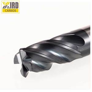 Solid <span class=keywords><strong>Carbide</strong></span> <span class=keywords><strong>Endmill</strong></span> <span class=keywords><strong>4</strong></span> Sáo Với Góc Bán Kính Cho Thép Không Gỉ - Product Image 5