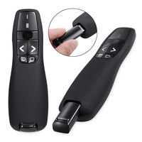 Puntero Láser para Presentaciones PPT de 2.4G, Control Remoto R400, Presentador Inalámbrico USB, Puntero Láser Rojo, Clicker para PowerPoint