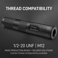 Chronograph with Integrated Silence | Air Accessory | Accurate Velocity Meter & Adjustable Silence for Hunting & Competition