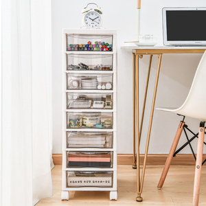 Office Plastic Tool Cabinet Make-up And Office Documents Box Drawers Storage Cabinet