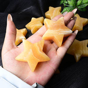 Cristal de Calcita Amarilla Pulido de Alta Calidad, Estilo Bohemio, 5.4cm 75g, Recuerdo, Regalo, Venta al Por Mayor - Product Image 1