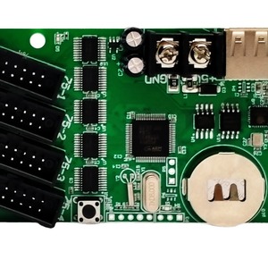 Carte de contrôle couleur complète asynchrone personnalisée d'usine OEM PCBA Rhx-Q1Q2Q4Q10 Wifi mobile Ruihe Tête de porte LED Écran de voiture couleur complète - Product Image 1