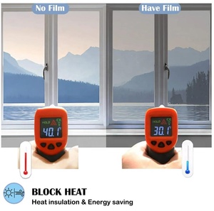 Gương cửa sổ riêng tư phim một chiều kính xây dựng Kem chống nắng cách nhiệt kiến trúc phim cho văn phòng và nhà - Product Image 2