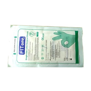 Oem bột miễn phí y tế vô trùng Găng tay cao su kiểm tra găng tay phẫu thuật cho Nha khoa hoạt động - Product Image 1