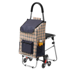 Chariot <span class=keywords><strong>de</strong></span> <span class=keywords><strong>courses</strong></span> pliable et pratique avec roues tout-terrain, chariot <span class=keywords><strong>de</strong></span> <span class=keywords><strong>courses</strong></span> compétitif <span class=keywords><strong>pour</strong></span> supermarché et marché aux légumes - Product Image 4