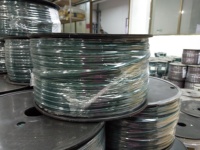 Para UL 18AWG SPT1/2 300V Cable eléctrico trenzado de cobre blanco Cable plano aislado de PVC