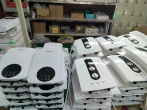 LED Display 230V 5500W Electric <b>Tankless</b> <b>Water</b> <b>Heater</b> Stainless Steel Heating Element IPx4 Waterproof Hotel Household Use - Product Image 3