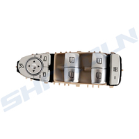 Nuevo interruptor de elevalunas eléctrico izquierdo del lado del conductor Saken OE A2059056811, reemplazo de equipo original para coche
