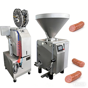 Máquina de Llenado de Salchichas al Vacío, Nueva, Comercial, Automática, para Salchichas como Jamón, Hot Dog, <span class=keywords><strong>Mortadella</strong></span>, <span class=keywords><strong>Bologna</strong></span> y Salami - Product Image 6