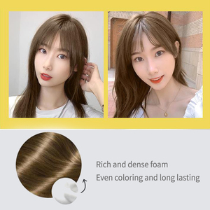 Champú de espuma de <span class=keywords><strong>color</strong></span> <span class=keywords><strong>para</strong></span> <span class=keywords><strong>el</strong></span> cabello, extracto Herbal, fórmula de tinte de burbuja, tinte <span class=keywords><strong>para</strong></span> <span class=keywords><strong>el</strong></span> cabello, cobertura permanente del 100%, cabello gris, superventas - Product Image 6