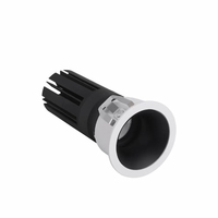 Spot LED encastré moderne en aluminium haute puissance 5 CCT 3 CCT CRI 98 anti-éblouissement, dimmable 0-10V, certifié CCC, garantie 5 ans