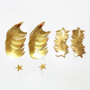 Hot bán gương giống như mặt trăng vàng sao phản chiếu kéo hoa mẫu giáo thu thập trang trí tiệc cưới làm bền - Product Image 3